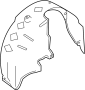 View Quarter Panel Splash Shield Full-Sized Product Image 1 of 2