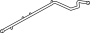 Image of Engine Coolant Overflow Hose image for your Land Rover