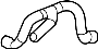 Image of Radiator Coolant Hose (Upper) image for your Land Rover