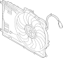 Image of Engine Cooling Fan Assembly image for your 2021 Land Rover Range Rover Sport 3.0L Td6 V6 DIESEL A/T 4WD SE Sport Utility 