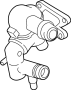 Image of Engine Coolant Thermostat Kit image for your 2022 Land Rover Range Rover Sport   