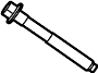 View Bolt. Mount. Screw. Bracket. Strut. (Front, Upper) Full-Sized Product Image