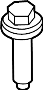 View Automatic Transmission Mount Bolt Full-Sized Product Image