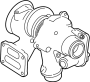 Image of EXHAUST MANIFOLD. Turbocharger. A complete turbocharger. image for your 2022 Land Rover Discovery Sport  R-Dynamic S Sport Utility 