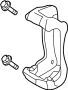 View Disc Brake Caliper Bracket Full-Sized Product Image