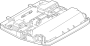 Image of Overhead Console image for your 2020 Land Rover Range Rover Evoque   