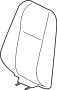 Image of Seat Back Cushion Cover image for your 2022 Land Rover Range Rover Evoque  R-Dynamic SE Sport Utility 