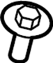 View Screw. Panel. Trim. (Front, Rear, Lower) Full-Sized Product Image 1 of 10
