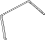 Image of Door Seal (Upper) image for your 2004 Land Rover Freelander   