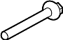 Image of Arm. Bolt. Control. (Rear, Upper). A fastener used to. image for your Land Rover