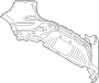 Image of Bumper Cover (Rear, Lower) image for your 1996 Land Rover