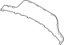 Image of Bumper Cover Heat Shield (Rear) image for your Land Rover