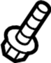 View Screw. Bumper. Cover. (Upper, Lower) Full-Sized Product Image