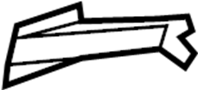 View Bumper Trim (Upper) Full-Sized Product Image 1 of 2