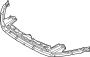 Image of Bumper Cover Support Rail (Upper) image for your 2021 Land Rover Range Rover Evoque   