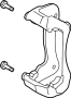 View Disc Brake Caliper Bracket Full-Sized Product Image 1 of 2