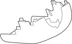 View Steering Column Cover (Lower) Full-Sized Product Image