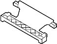 Image of Console Bracket (Front) image for your 2008 Land Rover Range Rover   