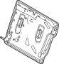 View Seat Back Frame (Rear) Full-Sized Product Image 1 of 2