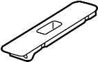 Image of Door Window Switch Bezel image for your 2018 Land Rover Range Rover Velar   