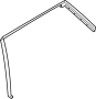 View Door Seal (Upper) Full-Sized Product Image 1 of 2