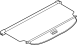 Image of Cargo Cover image for your 2019 Land Rover Discovery Sport   