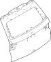 Image of Liftgate image for your Land Rover