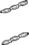 View Engine Intake Manifold Gasket Full-Sized Product Image