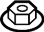 View Nut. (Upper) Full-Sized Product Image 1 of 7