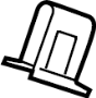 View Clip. Trim. Pillar. Panel. Retainer. (Rear, Upper, Lower) Full-Sized Product Image 1 of 10