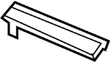 View Bumper Cover Support Rail Full-Sized Product Image 1 of 2