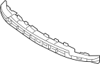 View Bumper Cover Support Rail (Upper) Full-Sized Product Image 1 of 2