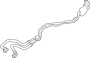 View Automatic Transmission Oil Cooler Hose Assembly Full-Sized Product Image 1 of 8