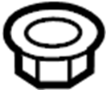 View Hood Latch Spacer Full-Sized Product Image 1 of 8