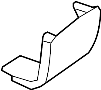 Image of Fender Molding (Lower) image for your 2023 Land Rover Defender 90   
