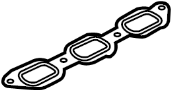 View Engine Intake Manifold Gasket Full-Sized Product Image 1 of 4