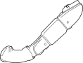 View Engine Air Intake Hose (Front, Lower) Full-Sized Product Image