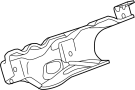 View Shield. Heat. (Rear, Lower) Full-Sized Product Image 1 of 5