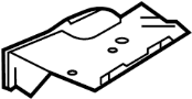 View Floor Pan Heat Shield (Rear) Full-Sized Product Image