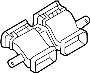 Image of Duct. (Upper). HVAC Air Distribution. image for your Land Rover