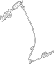 Image of Automatic Transmission Shifter Cable image for your 2021 Land Rover Discovery 3.0L Ingenium 6 cylinder MILD HYBRID EV-GAS (MHEV) A/T R-Dynamic S Sport Utility 