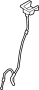Image of Latch. Seat. Folding. Cable. Release. (Rear). Cable used to Release. image for your 2022 Land Rover Discovery  S Sport Utility 