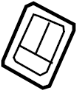 Image of Body C-Pillar Trim Panel Bracket (Rear) image for your Land Rover