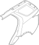 Image of Quarter Panel (Rear) image for your 2018 Land Rover Range Rover Sport   