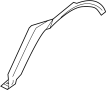Image of Wheel Arch Molding (Rear) image for your 2021 Land Rover Discovery Sport   