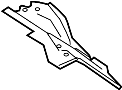 Image of Body D-Pillar Reinforcement image for your 2022 Land Rover Defender 90   