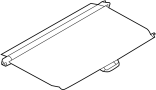 View Cargo Cover (Rear) Full-Sized Product Image 1 of 2