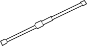 Image of Back Glass Wiper Blade (Rear) image for your 2022 Land Rover Defender 110  XS Edition Sport Utility 