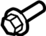 View License Plate Bracket Screw Full-Sized Product Image 1 of 10