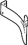 Image of Fender Liner Support Bracket image for your 2023 Land Rover Defender 90  X Sport Utility 
